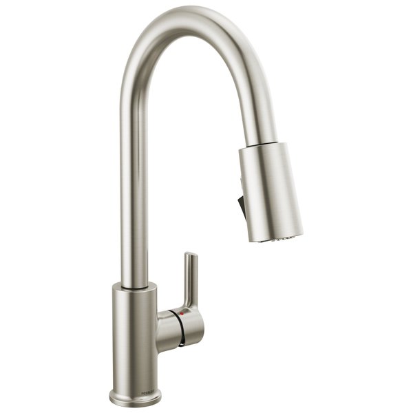 Peerless Flute Single Handle Pulldown Kitchen Faucet P7912LF-SS-1.0